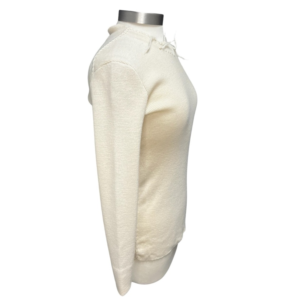 YOHJI YAMAMOTO Wool Square Neck Sweater - Picture 2 of 4